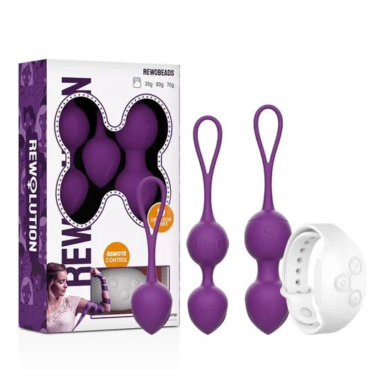 Rewolution Rewobeads Vibrating Balls Remote Control 3uds