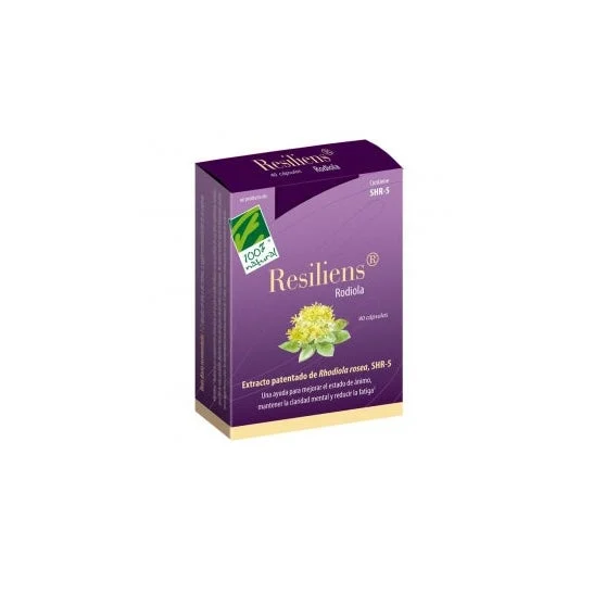 100% Resiliens naturale Rodiola 40 capsule