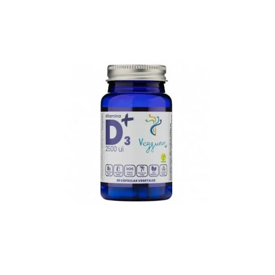Veggunn Vitamina D3 2500UI PluS 30 tappi