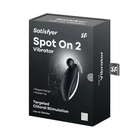 Satisfyer Spot On 2 Vibrador Lay-On Negro 1ud