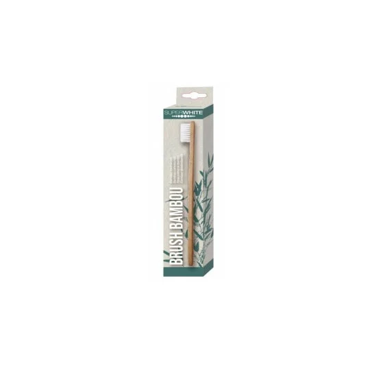 Super Bianco Spazzola ▪ Denti di bambù