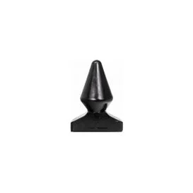 Plug anale tutto nero 18,5cm 1 pezzo