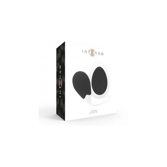 Intense Couples Toys Jan Egg Vibrator Remote Control Nero