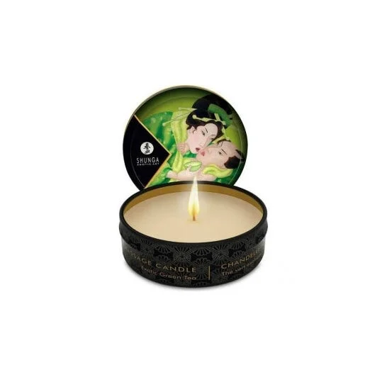 Candela Shunga + Olio da massaggio Zenitude