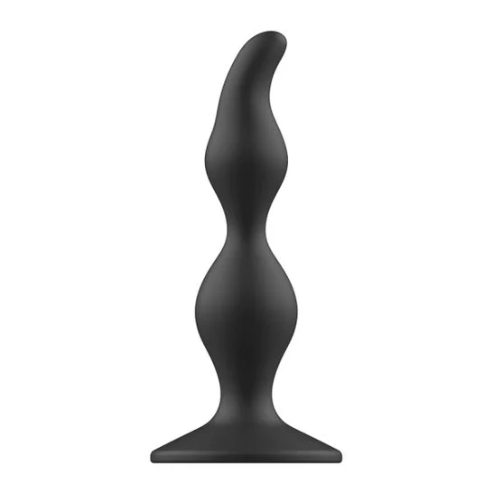 Addicted Toys Plug Anale Sessuale 12cm Nero 1 Unità