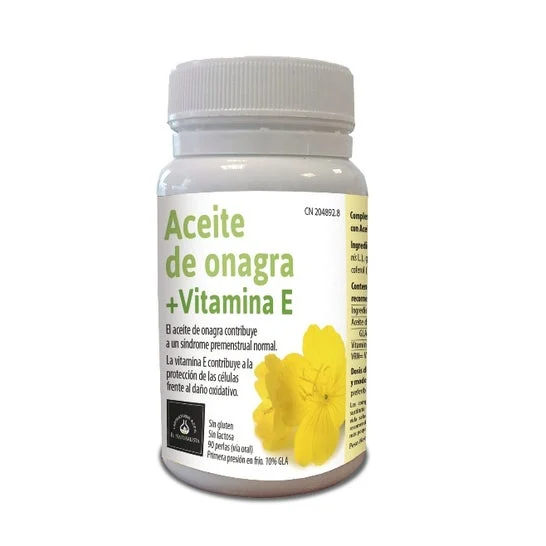 El Naturalista Aceite de Onagra + Vitamina E 90 Perlas