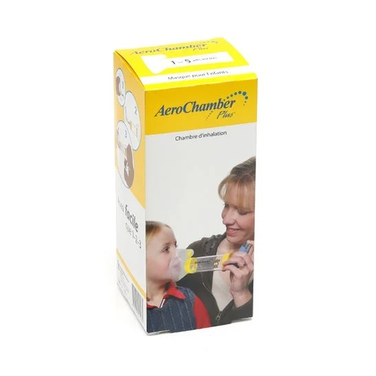 Aerochamber Sala di inalazione con maschera per bambini 150ml