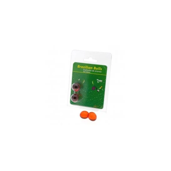 Diverty Sex Taloka Brazilian Balls Intimate Gel Strawberry & Champagne 2uds