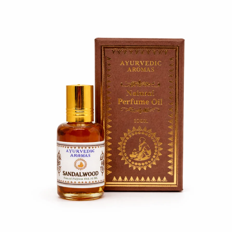 Legno di Sandalo - Profumo Corpo Roll-On – Ayurvedic Aromas - 10ml