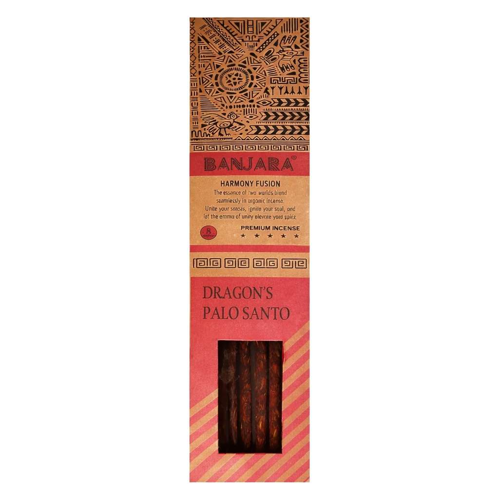 Palo Santo e sangue di Drago - Bastoncini d'incenso - Banjara Harmony Fusion