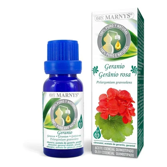Marnys Aceite Esencial Alimentario De Geranio Estuche 15ml