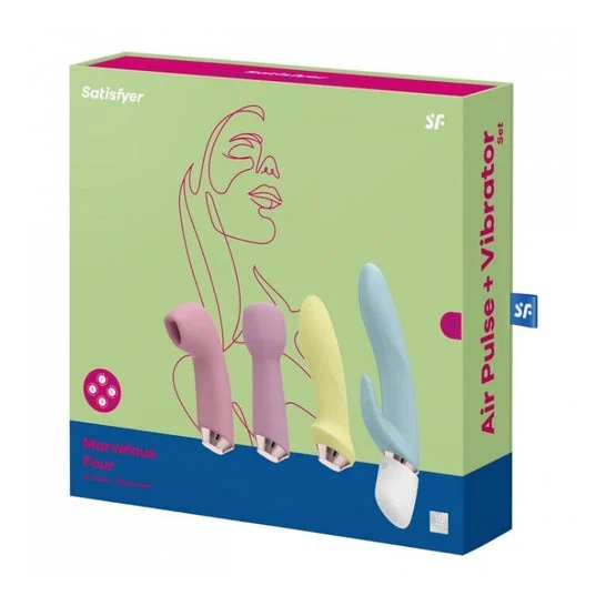 Satisfyer Marvelous Four Set Vibrador Succionador Clítoris