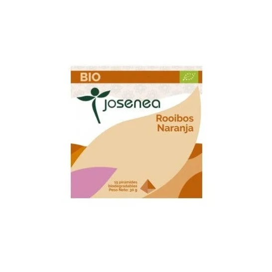 Josenea rooibos con scatola bio arancione 15 piramidi