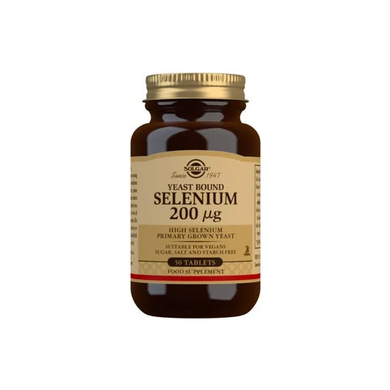Solgar Selenio 200mcg en Lievito 50 tavolette
