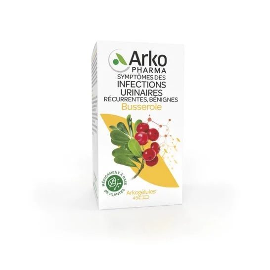 Arkopharma Arkogélules Busserole 45caps