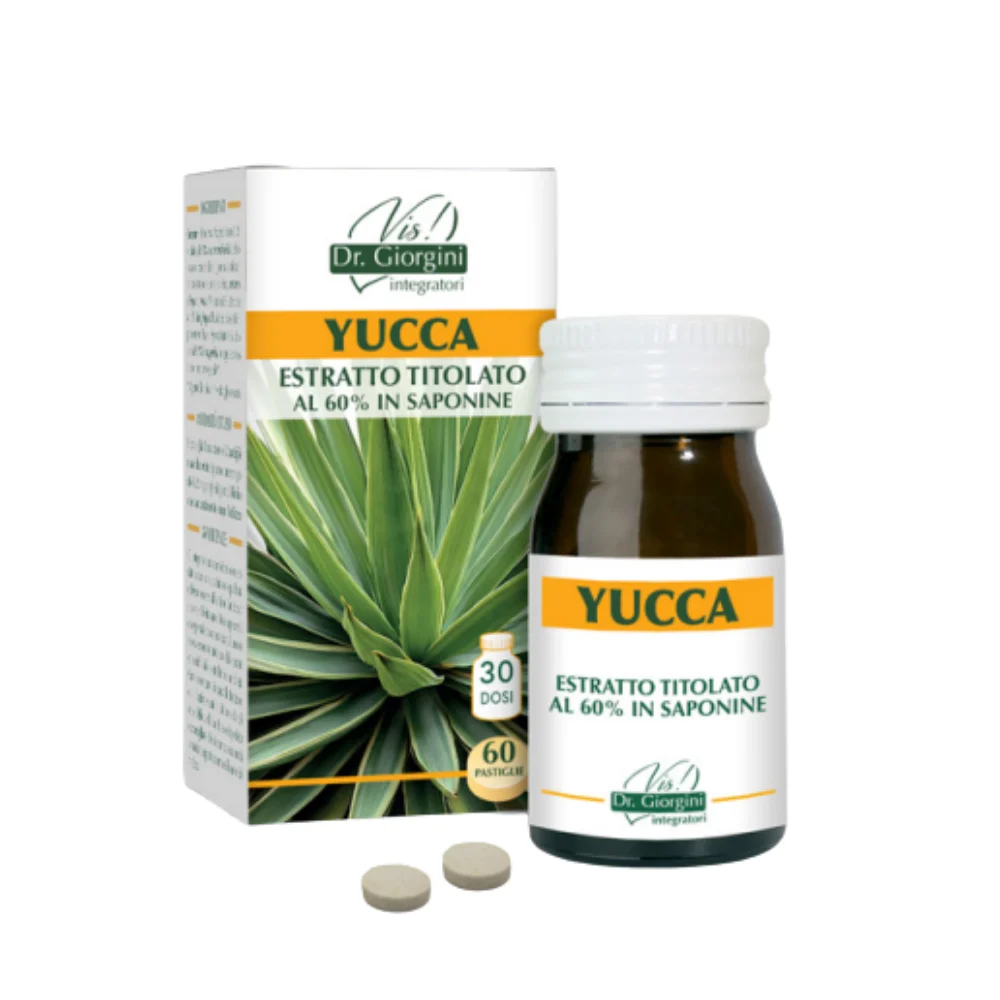 Dr Giorgini yucca 30 g - 60 pastiglie da 500 mg