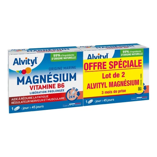 Alvityl Magnesium Vitamina B6 2X45pcs