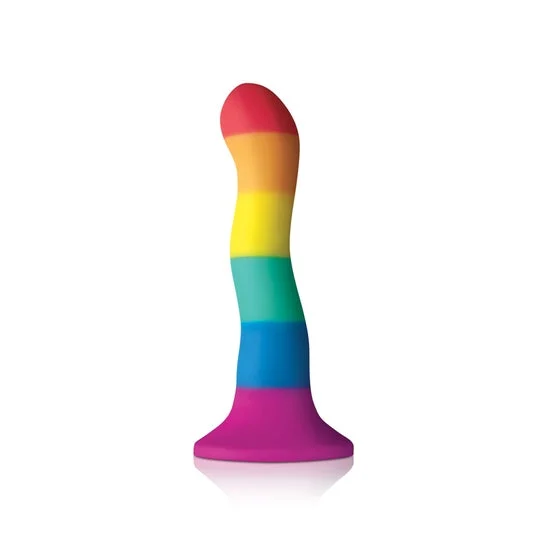 Nsnovelties Dildo Wave Flag Lgbt Dildo 17cm 1 Unità
