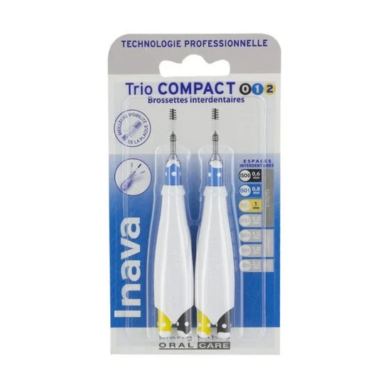 Inava Trio Compac Brossett 0/1/2/2/2/2/2 Blist/6