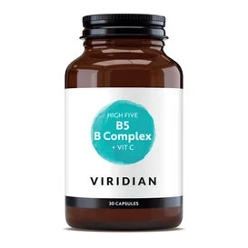 Complesso Viridian High Five B con formula di stress al magnesio ascorbato 30 capsule