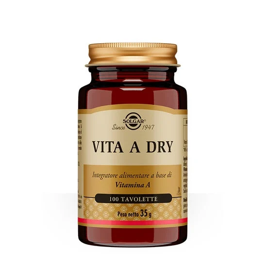 Solgar Vita A Dry 100 tavolette