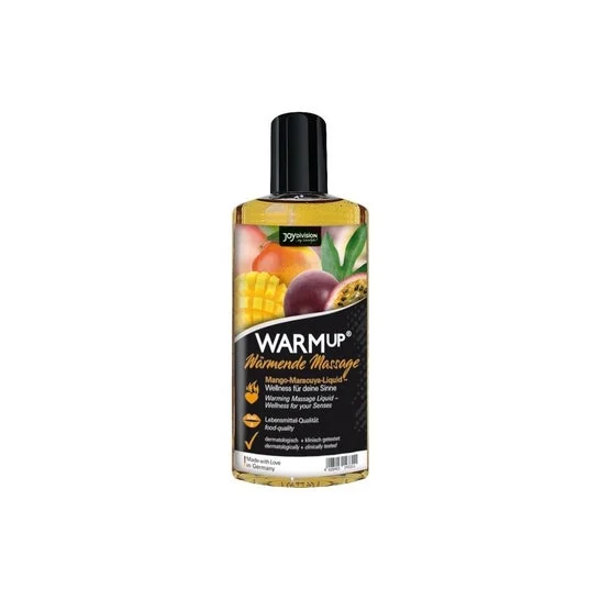 Olio da massaggio Joy Divison Warmup Mango + frutto della passione 150ml