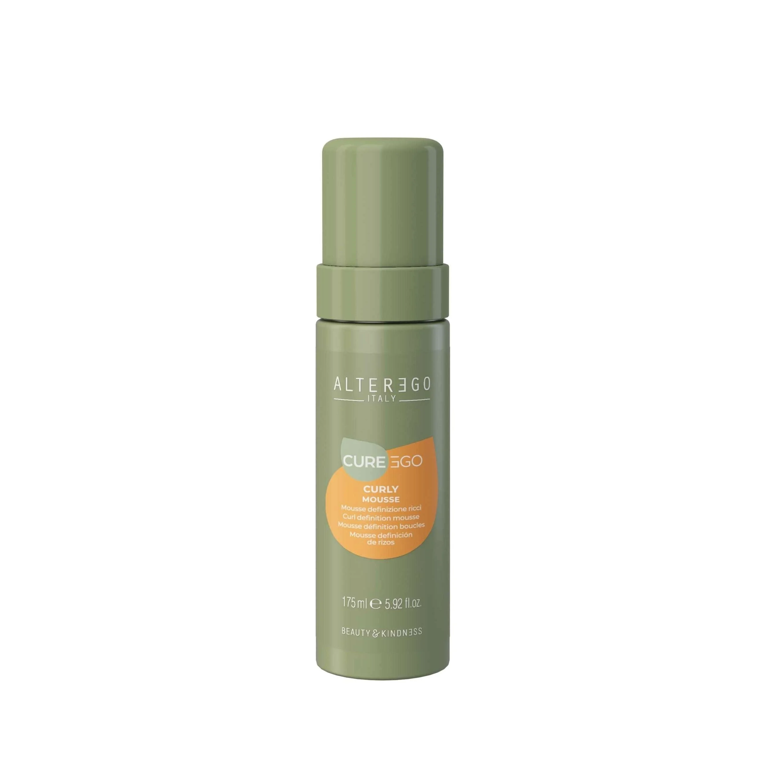 Alter Ego CureEgo Curly Mousse per capelli ricci, 175 ml