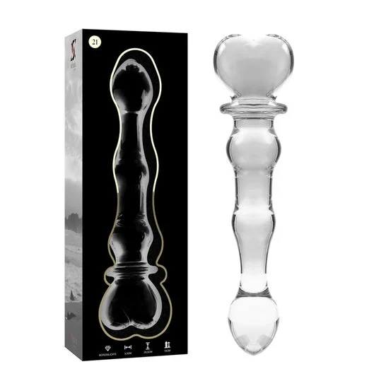 Ibiza Nebula Series Dildo Cristal Nro 21 20.5x3.5cm Transpar 1ud