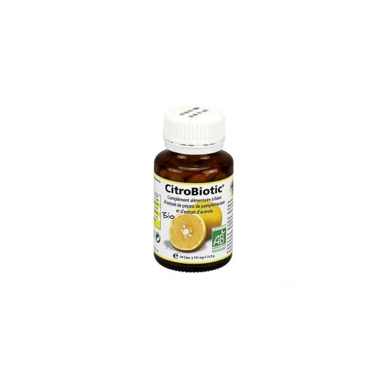 Citrobiotic Extracto de Semilla de Pomelo y Acerola 30caps