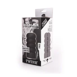 All Black Masturbatore Twink 1 Unità