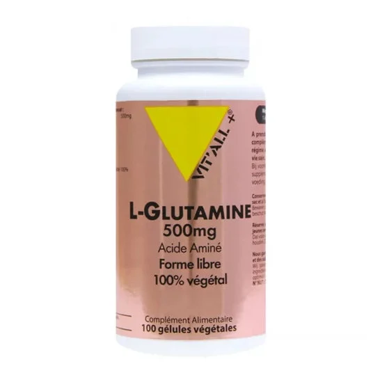 Vit'All+ L Glutamin 500mg 100caps