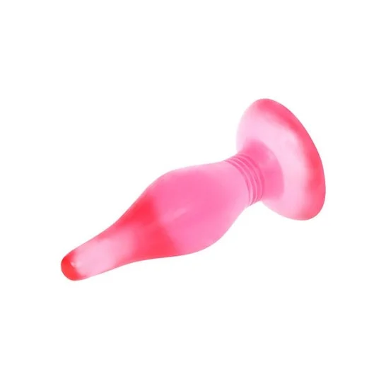 Baile Plug Anal Tacto Suave Rosa 14.2cm 1ud