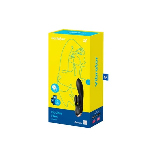 Satisfyer Double Flex Vibratore Nero 1 Unità