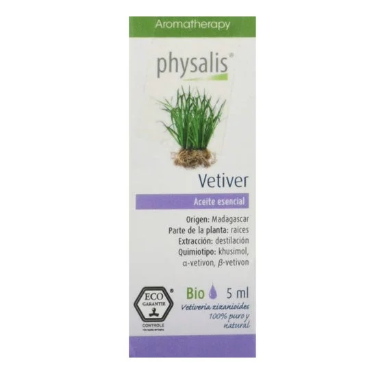 Physalis Vetiver Aceite Esencial Bio 5ml