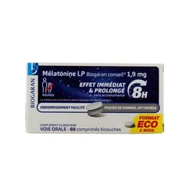 Biogaran Melatonina LP 1.9mg 60comp