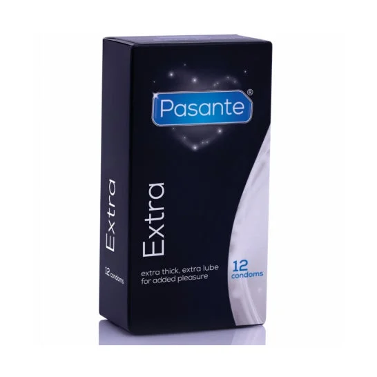 Pasante Extra Thick Condom Pack 12 pezzi