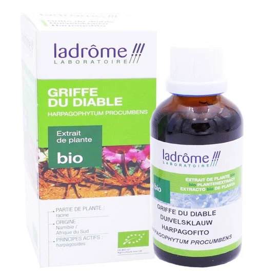 Ladrôme Estratto di pianta fresca Ladrôme Devil's Claw (Harpagophytum) Biologico 50ml
