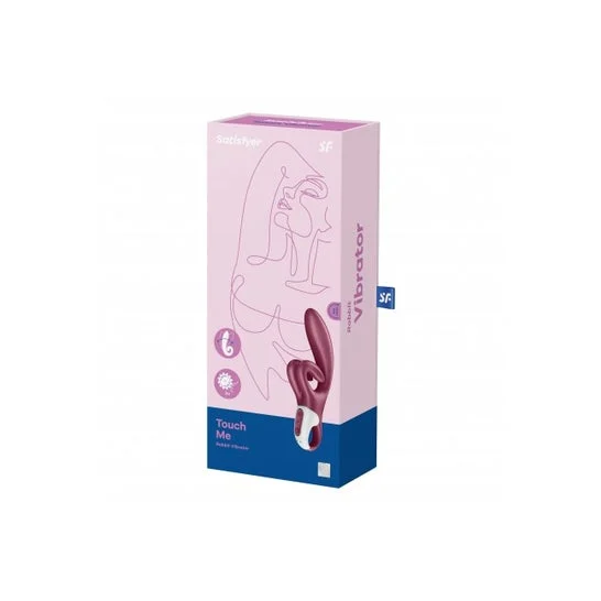 Satisfyer Touch Me Vibrador Rabbit Rojo 1ud