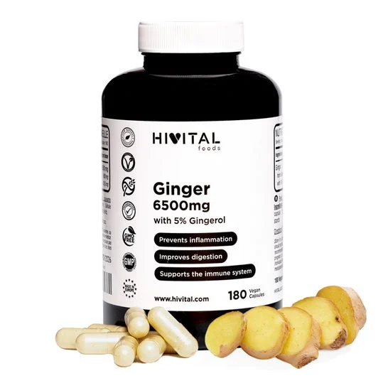 HIVITAL Jengibre 6500 mg 180 cáps