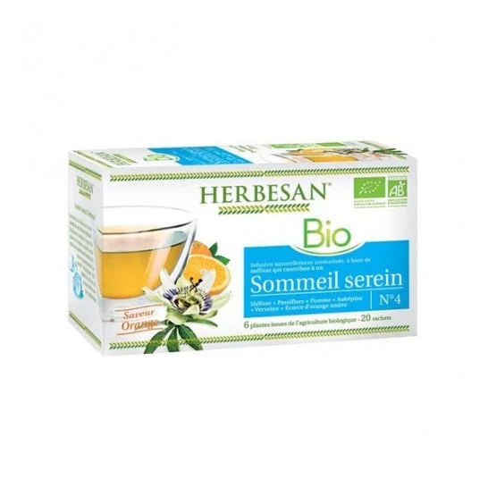 Herbesan Infusión Bio Sueño Sereno 20 Sobres