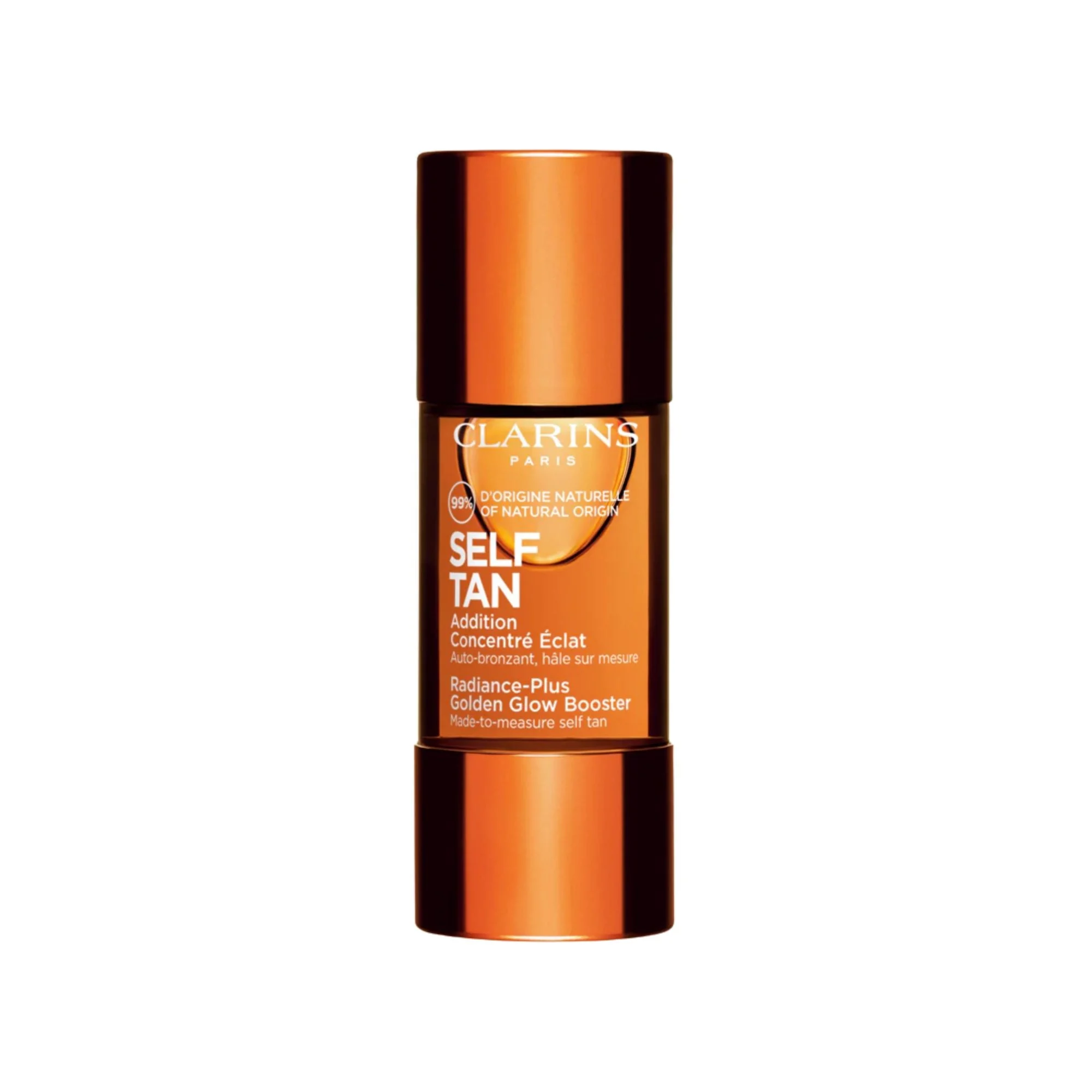Clarins Selftan Radiance-Plus Golden Glow Booster Viso autoabbronzante per la pelle - 15ml