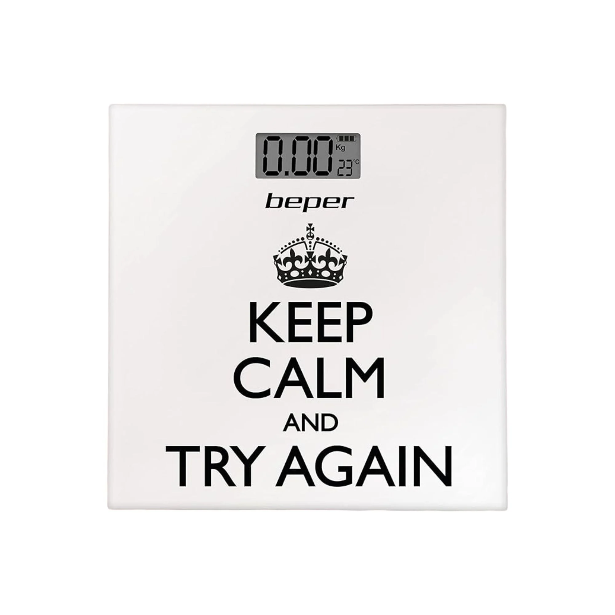 Beper 40821 - Bilancia digitale personal touch glass fino a 150 kg
