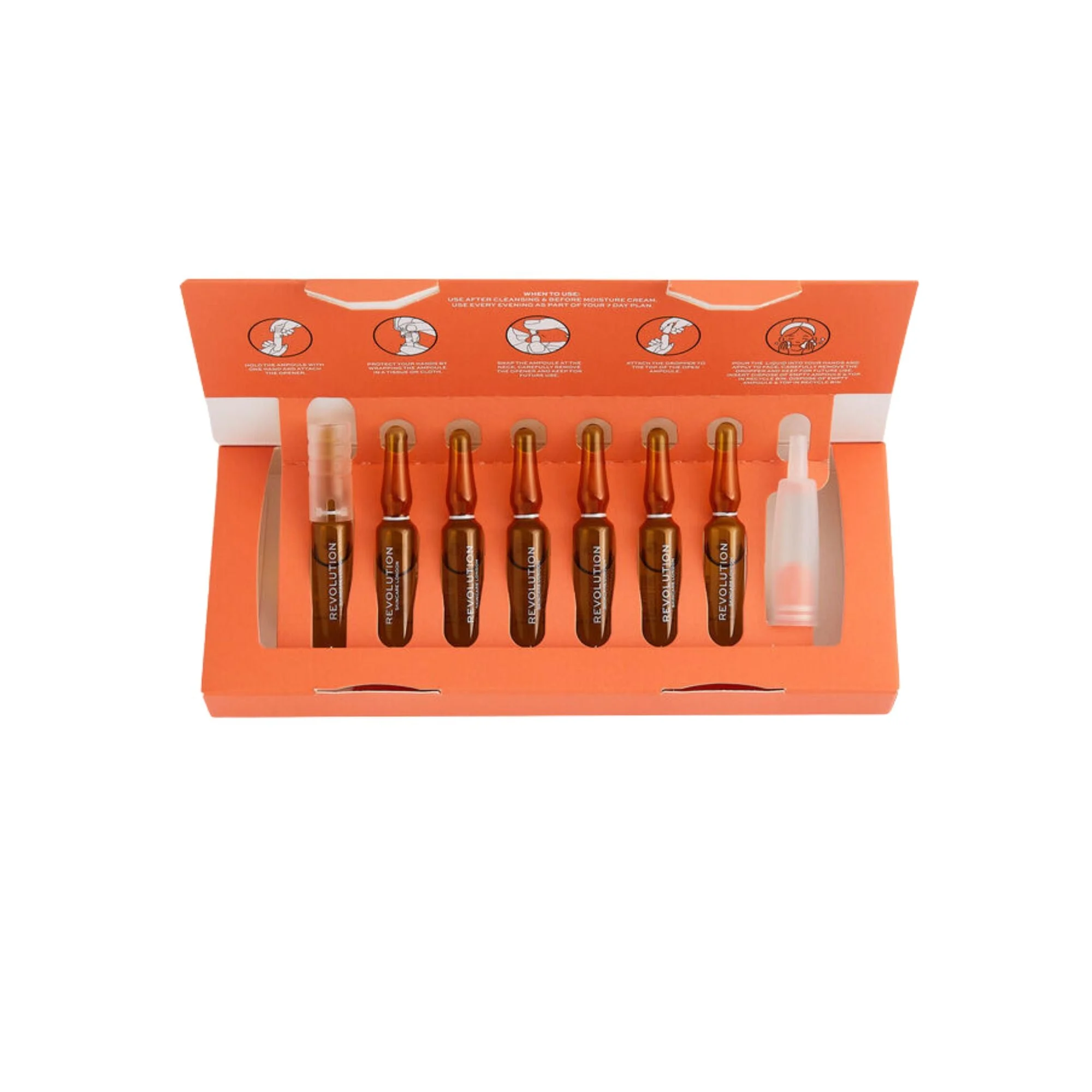 Revolution skincare Fiale Vitamin C 7 Day Skin Plan 2 ml