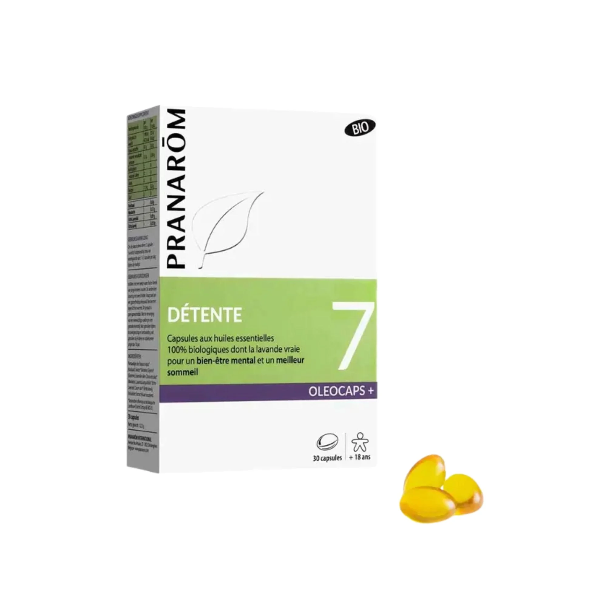Pranarôm Oléocaps N 7 Rilassamento Bio 30 Oleocaps+