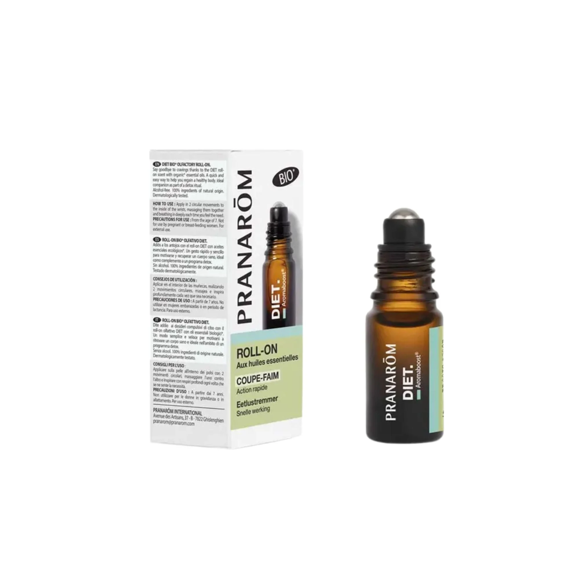 Pranarôm Aromaboost Roll-On Dieta Bio 5ml