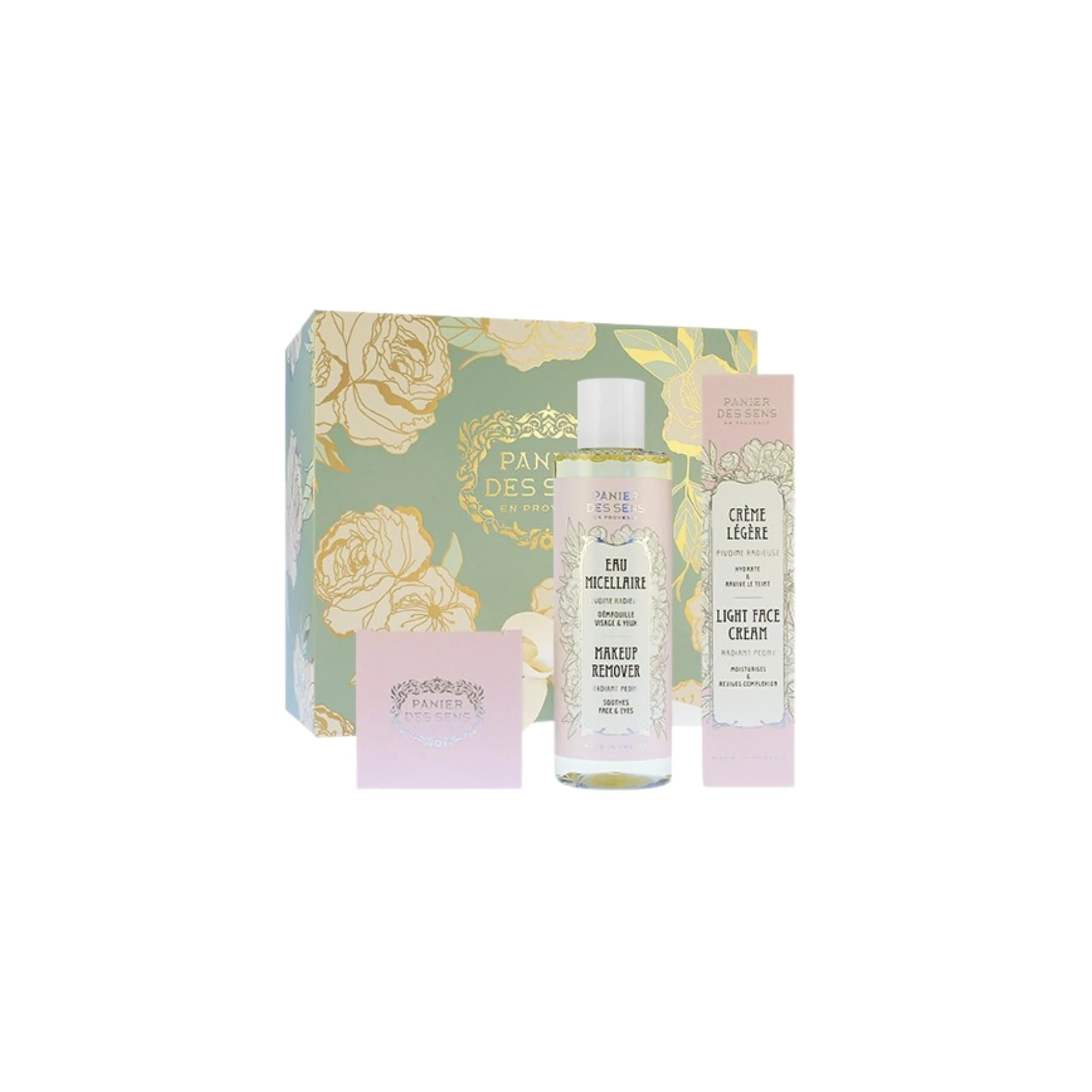 Panier des sens Set per la cura del viso Radiant Peony - 40 ml
