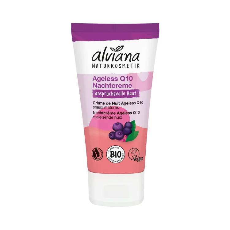 Alviana naturkosmetik Crema Notte Anti Age Q10 50 ml