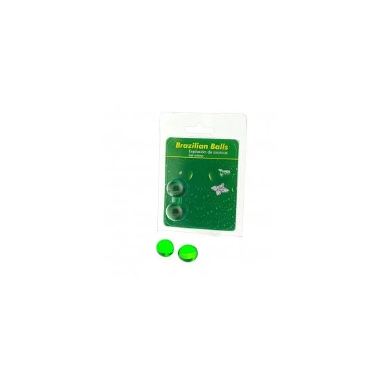 Diverty Sex Taloka Brazilian Balls Intimate Gel Mint 2uds