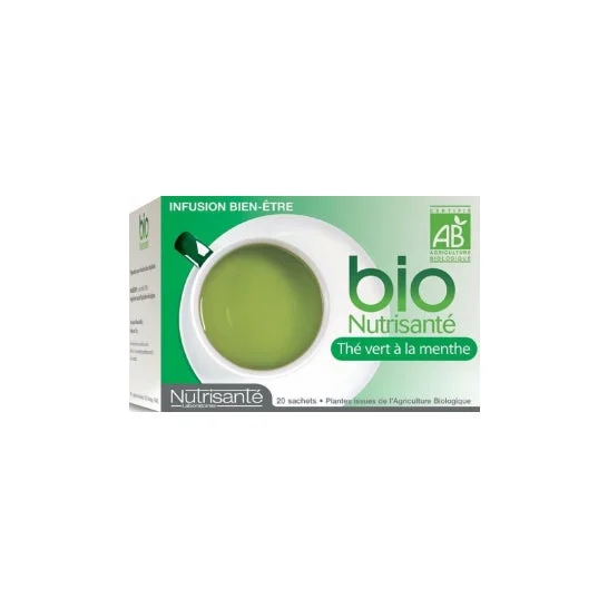 Nutralizzante? Infusione Bio Th? Verde? 20 bustine alla menta