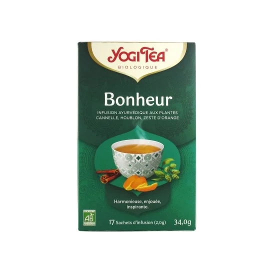 Yogi Tea Organic Happiness 17 bustine di tè